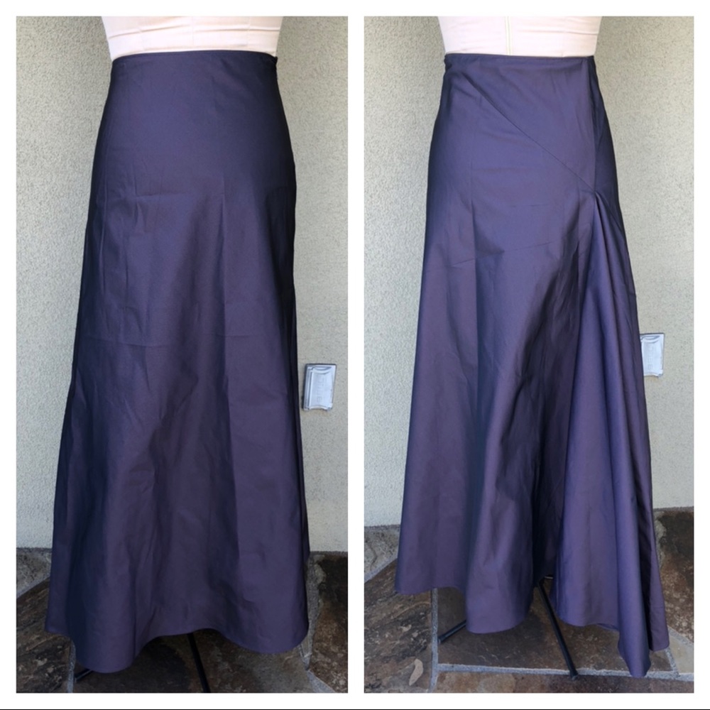 NEW Calvin Klein Collection merlot evening skirt